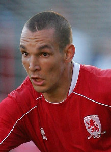 Austrian defender Emanuel Pogatetz, Jason&#39;s teammate at Middlesbrough in the 2006/07 season. - pog