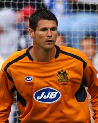 Goalkeeper Mike Pollitt who has spent the last eight years with Wigan Athletic